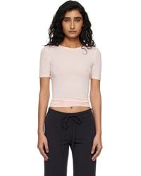 Skims - Sheer Modal Long T-Shirt - Lyst