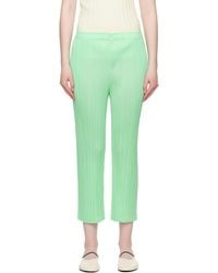 Pleats Please Issey Miyake - Monthly Colors May Trousers - Lyst