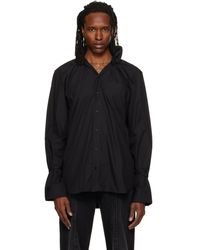ALAINPAUL - Elasticated Collar Shirt - Lyst