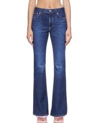 Rag & Bone - Miramar Ponte Dahlia Mid Rise Flare Jeans - Lyst