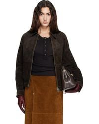 Arma - Maddox Gritty Suede Jacket - Lyst