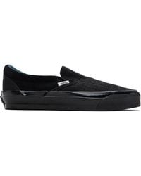 Vans - Baskets À Enfiler Premium Classic Noires - Lyst