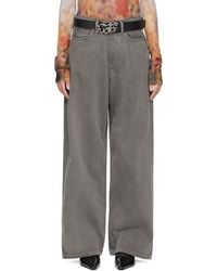 Acne Studios - Gray Loose-fit Jeans - Lyst