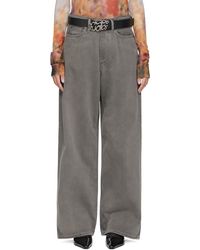 Acne Studios - Gray Loose-fit Jeans - Lyst