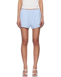 Kijun - Frill Jersey Shorts - Lyst