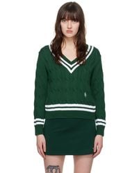 Sporty & Rich - Green 'src' Sweater - Lyst