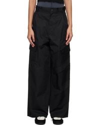 Y-3 - Wide Cargo Pants - Lyst