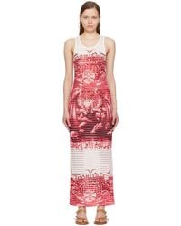 Jean Paul Gaultier - Diablo Printed Devoré Maxi Dress - Lyst