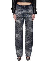 DIESEL - Relaxed Jeans 1980 D-Eeper 0Cebl Jeans - Lyst