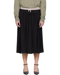 Maison Margiela - 'Anonymity Of The Lining' Midi Skirt - Lyst