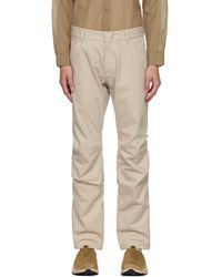 OLLY SHINDER - Zip Trousers - Lyst