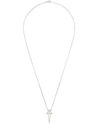 Rick Owens - Pentagram Charm Necklace - Lyst