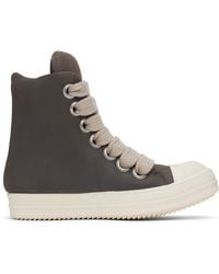 Rick Owens - Porterville Jumbolaced Padded Sneakers - Lyst
