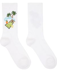 CASABLANCA - Astral Plane Socks - Lyst