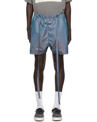 Fear Of God Blue Military Physical Training Shorts