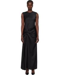 Beaufille - Robe Longue Imogen Noire - Lyst