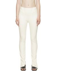 Dion Lee - Off- Double Arch Corset Trousers - Lyst
