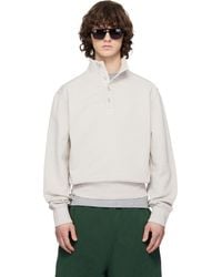 Entire studios - Off- Port Pullover Sweatshirt - Lyst