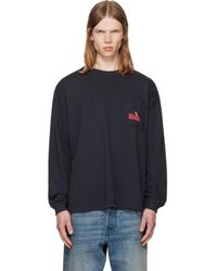 Rhude - American Spirit' Long Sleeve Pocket T-Shirt - Lyst