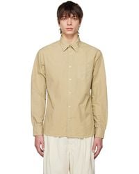 Officine Generale - Chemise Benoit Kaki - Lyst
