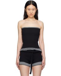 OTTOLINGER - Fringes Tube Top - Lyst