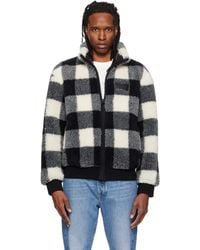 Givenchy - Off- Checked Fleece Jacket - Lyst