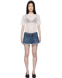 Bless - ホワイト＆ブルー Nº77 T-Shorts ミニワンピース - Lyst