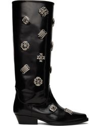 Toga - Ssense Exclusive Embellished Boots - Lyst
