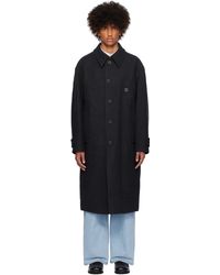 WOOYOUNGMI - Wool Balmacaan Coat - Lyst