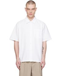 Norse Projects - Chemise ivan blanche - Lyst