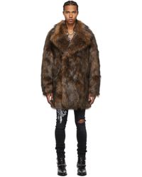 white fur jacket mens