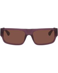 Dries Van Noten - Purple Linda Farrow Edition 189 C4 Sunglasses - Lyst