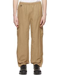for Men Slacks and Chinos Undercover Trousers Slacks and Chinos Undercover Trousers With Ruffles in Brown Natural Mens Trousers 