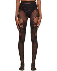 OTTOLINGER - Deconstructed Tights - Lyst