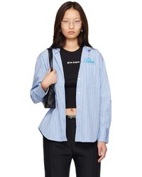 Palm Angels - 'Palm' Sway Oversized Shirt - Lyst