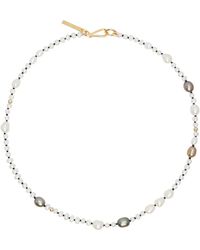 Sophie Buhai - Collier Mermaid Blanc À Perles - Lyst