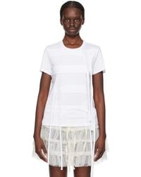 Renaissance Renaissance - T-shirt chloe-j blanc - Lyst