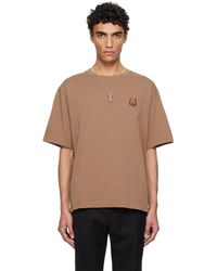 Maison Kitsuné - Bold Fox Head Patch Oversize T-Shirt - Lyst
