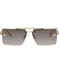 Versace - Rimless Sunglasses - Lyst