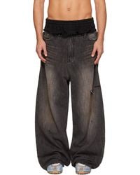 we11done - Layered Jeans - Lyst