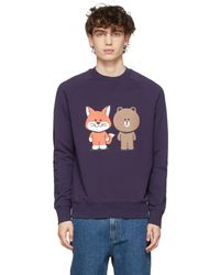 Maison Kitsuné Sweatshirts for Men - Up to 76% off | Lyst