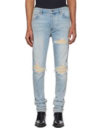 Amiri - ブルー Ultrasuede Mx1 ジーンズ - Lyst