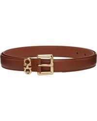 Ferragamo - Double Gancini Fixed Belt - Lyst