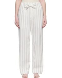 Tekla - Off- Poplin Pyjama Pants - Lyst