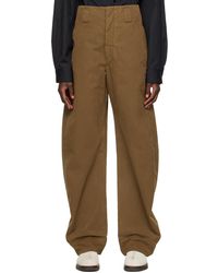 Lemaire - Curved Trousers - Lyst