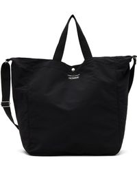 Comme des Garçons - Cabas Noir En Coton Et Nylon - Lyst