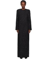 Pushbutton - Metallic Thread Maxi Dress - Lyst