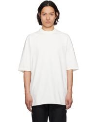 Rick Owens - Off- Hollywood Jumbo Ss T-Shirt - Lyst