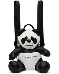 Feng Chen Wang - Sac à dos en forme de panda noir et blanc - Lyst