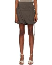 OTTOLINGER - Draped Suit Miniskirt - Lyst
